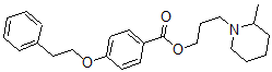 CAS#: 64050-39-1, 3-(2-Methylpiperidino)Propyl 4-Phenethyloxybenzoate