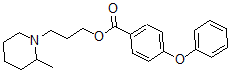 CAS#: 64050-40-4, 3-(2-Methylpiperidino)Propyl 4-Phenoxybenzoate