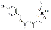 CAS 登录号：64050-63-1， [1-(4-氯苄氧羰基)-1-丙烯-2-基]二乙基磷酸酯