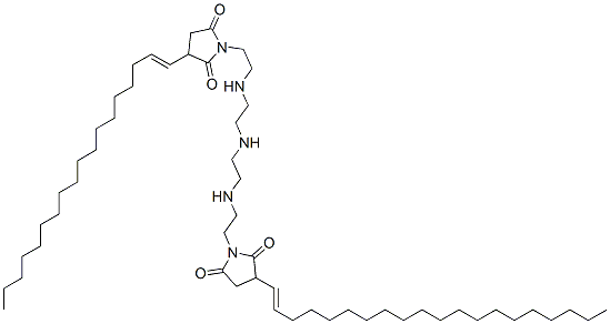 CAS 登录号：64051-48-5， 1-[2-[[2-[[2-[[2-[3-(二十烷基)-2,5-二氧代-1-吡咯烷基]乙基]氨基]乙基]氨基]乙基]氨基]乙基]-3-(十八烷基)吡咯烷-2,5-二酮