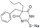 CAS 登录号：64058-18-0， 5-苄基-5-丁基-2-钠硫基-4,6(1H,5H)-嘧啶二酮
