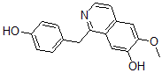 CAS#: 64069-53-0, 1-((4-Hydroxyphenyl)methyl)-6-methoxy-7-isoquinolinol