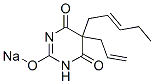 CAS#: 64082-42-4, 5-Allyl-5-(2-Penten-1-Yl)-2-Sodiooxy-4,6(1H,5H)-Pyrimidinedione