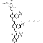 CAS#: 6411-51-4, Trisodium 3-{[4-({4-[(4-Amino-2-Chloro-5-Methoxyphenyl)Diazenyl]-6-Sulfonato-1-Naphthyl}Diazenyl)-6-Sulfonato-1-Naphthyl]Diazenyl}-4-Hydroxy-2-Naphthalenesulfonate