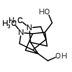 CAS#: 64119-88-6, (5,11-Dimethyl-5,11-diazatetracyclo[6.2.2.0<sup>2,7</sup>.0<sup>4,9</sup>]dodecane-2,9-diyl)dimethanol