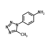 CAS#: 64170-55-4, 4-(5-Methyl-1H-tetrazol-1-yl)aniline
