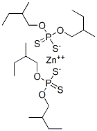 CAS 登录号：64191-10-2， O,O'-二(2-甲基丁基)二硫代磷酸氢酯锌盐