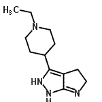 CAS 登录号：641991-57-3， 3-(1-乙基-4-哌啶基)-1,2,4,5-四氢吡咯并[2,3-c]吡唑