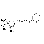 CAS#: 642066-70-4, 2-{[(2E)-3-(4,4,5,5-Tetramethyl-1,3,2-dioxaborolan-2-yl)-2-propen-1-yl]oxy}tetrahydro-2H-pyran