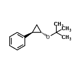 CAS#: 642075-95-4, {(1R,2S)-2-[(2-Methyl-2-propanyl)oxy]cyclopropyl}benzene
