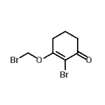 CAS 登录号：642088-08-2， 2-溴-3-(溴甲氧基)-2-环己烯-1-酮