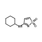 CAS#: 642088-30-0, N-Cyclohexyl-1,2-thiazol-3-amine 1,1-dioxide