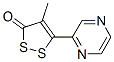 CAS 登录号：64224-71-1， 4-甲基-5-(吡嗪-2-基)-3H-1,2-二硫醇-3-酮