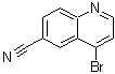 CAS#: 642477-82-5, 4-Bromo-6-quinolinecarbonitrile