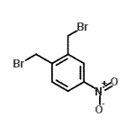 CAS 登录号：6425-66-7， 1,2-二(溴甲基)-4-硝基苯