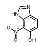 CAS#: 64265-10-7, 4-Nitro-1H-benzimidazol-5-ol