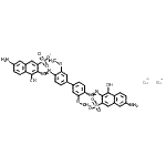 CAS 登录号：6428-77-9， 二钠3,3'-[(3,3'-二甲氧基-4,4'-联苯二基)二-2,1-二氮烯二基]二(7-氨基-4-羟基-2-萘磺酸酯)