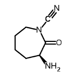 CAS 登录号：643047-05-6， (3S)-3-氨基-2-氧代-1-氮杂环庚烷甲腈