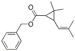 CAS 登录号：64312-78-3， 2,2-二甲基-3-(2-甲基丙烯基)-环丙烷羧酸苄酯