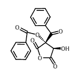 CAS 登录号：64339-95-3， [(3S,4R)-3-苯甲酰基-4-羟基-2,5-二氧代-四氢呋喃-3-基]苯甲酸酯