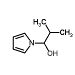 CAS#: 643734-28-5, 2-Methyl-1-(1H-pyrrol-1-yl)-1-propanol