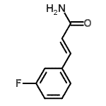 CAS#: 64379-96-0, (2E)-3-(3-Fluorophenyl)acrylamide