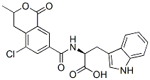 CAS#: 64398-34-1, N-[(5-Chloro-3-Methyl-1-Oxo-3,4-Dihydro-1H-Isochromen-7-Yl)Carbonyl]-L-Tryptophan