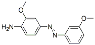 CAS 登录号：64398-70-5， 2-甲氧基-4-((3-甲氧基苯基)偶氮)苯胺