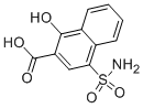 CAS 登录号：64415-15-2， 4-氨基磺酰基-1-羟基-2-萘甲酸