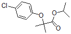 CAS 登录号：64416-88-2， 2-(4-氯苯氧基)-2-甲基-丙酸异丙酯