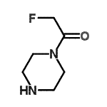 CAS 登录号：6442-83-7， 2-氟-1-哌嗪-1-基-乙酮
