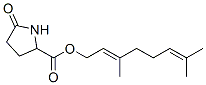 CAS#: 64431-72-7, (E)-3,7-Dimethylocta-2,6-Dienyl 5-Oxo-DL-Prolinate