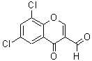 CAS#: 64481-10-3, 6,8-Dichloro-4-Oxo-4H-1-Benzopyran-3-Carboxaldehyde