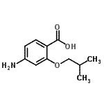 CAS 登录号：644990-75-0， 4-氨基-2-异丁氧基苯甲酸