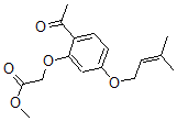 CAS#: 64506-47-4, 2-[2-Acetyl-5-[(3-Methyl-2-Buten-1-Yl)Oxy]Phenoxy]-Acetic Acid Methyl Ester