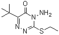 CAS 登录号：64529-56-2， 4-氨基-6-叔丁基-3-(乙硫基)-1,2,4-三嗪-5(4H)-酮