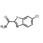 CAS#: 64578-08-1, 6-Chloro-1,3-benzothiazole-2-carboxamide