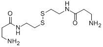 CAS#: 646-08-2, N,N'-(Dithiodiethylene)Bis[3-Aminopropionamide]
