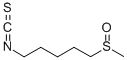 CAS#: 646-23-1, 1-Isothiocyanato-5-(methylsulfinyl)pentane