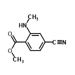 CAS 登录号：64630-03-1， 甲基4-氰基-2-(甲基氨基)苯甲酸酯