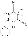 CAS 登录号：64635-88-7， 4-乙基-4-甲基-1-(吗啉-4-基甲基)-2,6-二氧代-哌啶-3,5-二甲腈