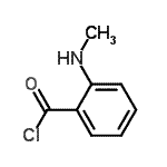 CAS#: 64636-41-5, 2-(Methylamino)benzoyl chloride