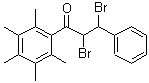 CAS 登录号：646506-57-2， 2,3-二溴-1-(五甲基苯基)-3-苯基-1-丙酮