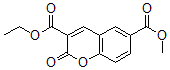CAS 登录号：6469-00-7， 2-氧代-alpha-苯并吡喃-3,6-二甲酸 3-乙基 6-甲基酯