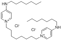 CAS 登录号：64690-92-2， 1,8-二(4-(庚基氨基)-1-吡啶鎓)辛烷二氯化物