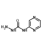 CAS#: 646998-82-5, N-(2-Pyrazinyl)hydrazinecarboxamide