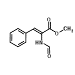 CAS 登录号：64765-90-8， 甲基(2Z)-2-甲酰氨基-3-苯基丙烯酸酯