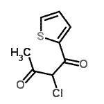 CAS 登录号：64777-28-2， 2-氯-1-(2-噻吩基)-1,3-丁烷二酮