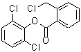 CAS 登录号：647824-17-7， 2,6-二氯苯基 2-(氯甲基)苯甲酸酯