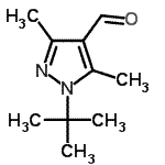 CAS 登录号：647824-51-9， 3,5-二甲基-1-(2-甲基-2-丙基)-1H-吡唑-4-甲醛
